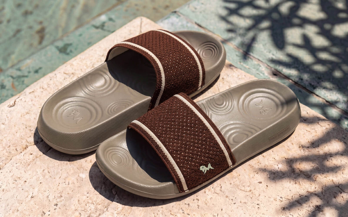 High Sprout Knitro Slides For Men : Goat